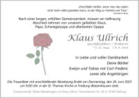 eine Anzeige