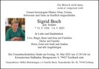 eine Anzeige